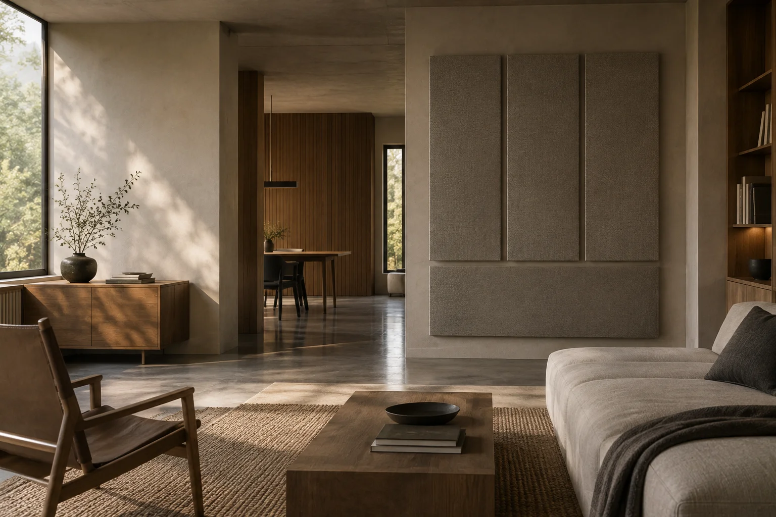 Cómo mejorar la acústica de una habitación sin obra