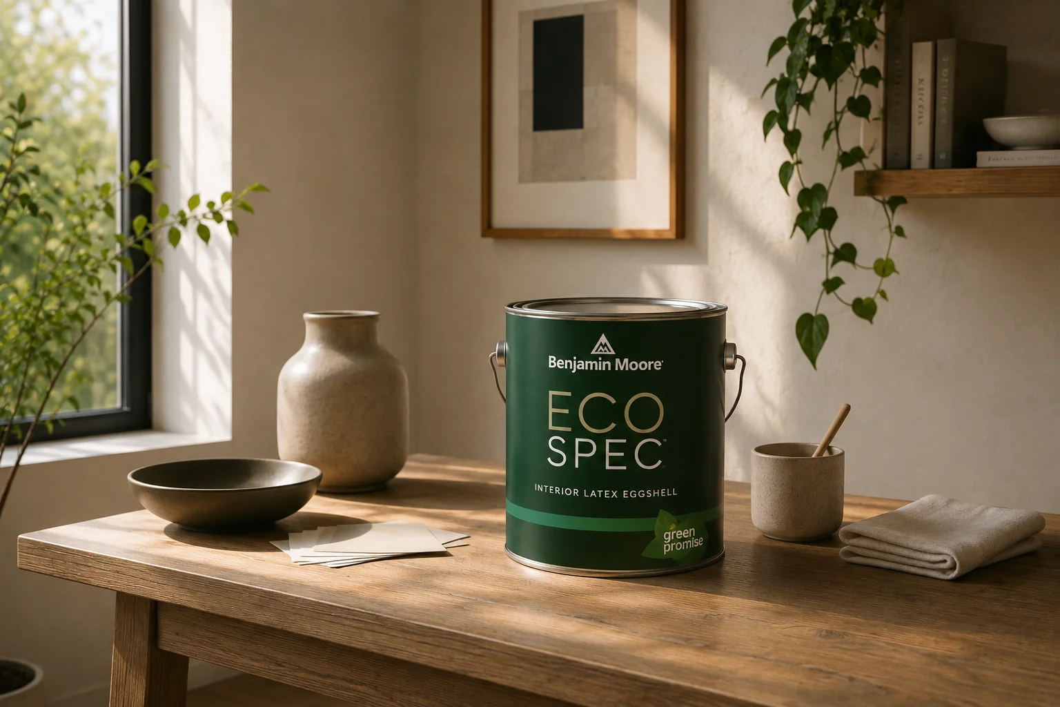 Benjamin Moore Eco Spec — pintura interior de bajas emisiones